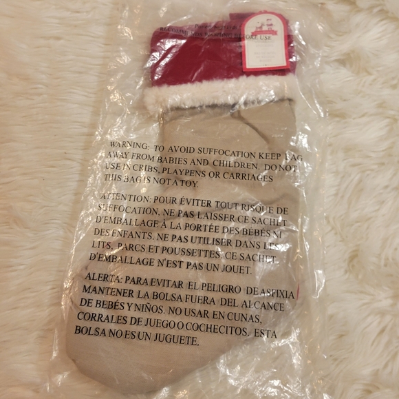 Pottery Barn Woodland Stocking Truck with Reindeer - Beckett - red & tan - Picture 5 of 14